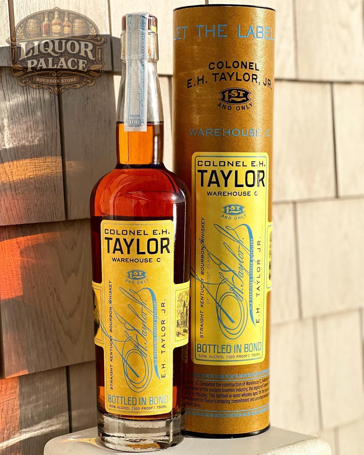 E.H. Taylor Warehouse C Bourbon – 50% ABV (100 Proof)