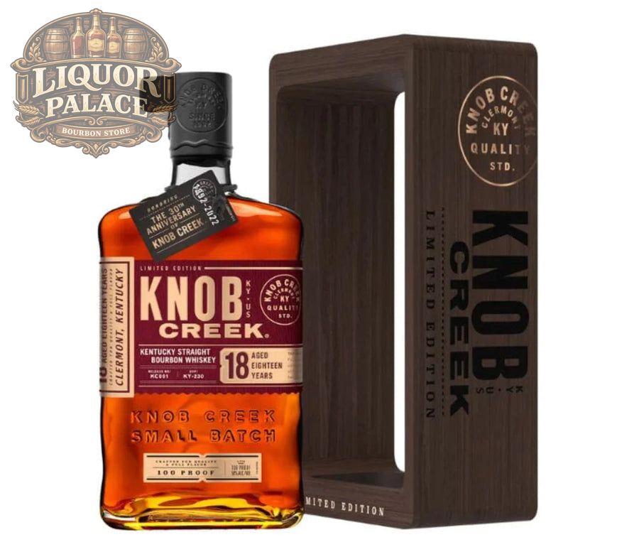 Knob Creek Small Batch – Aged 18 Years – 50% ABV (100 Proof)