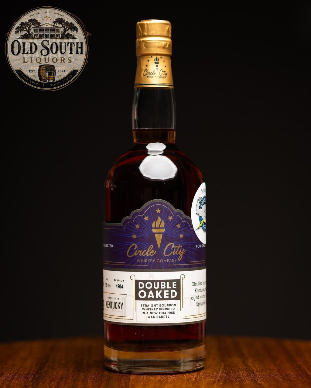Circle City Double City Single Barrel Bourbon – 123.2 Proof (61.6% ABV)