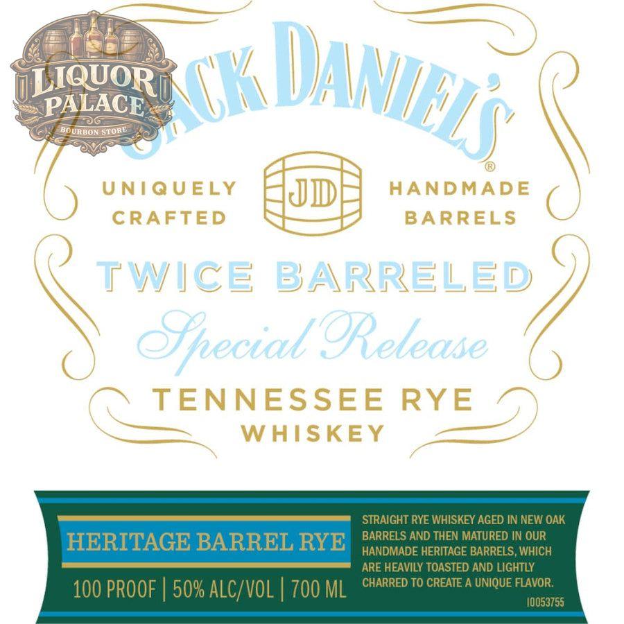 Jack Daniel’s Twice Barreled Special Release Tennessee Whiskey – 50% ABV (100 Proof)