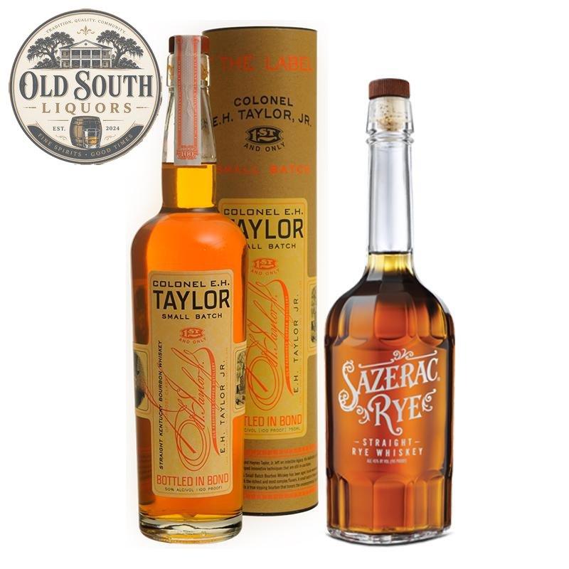 Colonel E.H. Taylor Small Batch + Sazerac Rye - Bourbons On Shelves