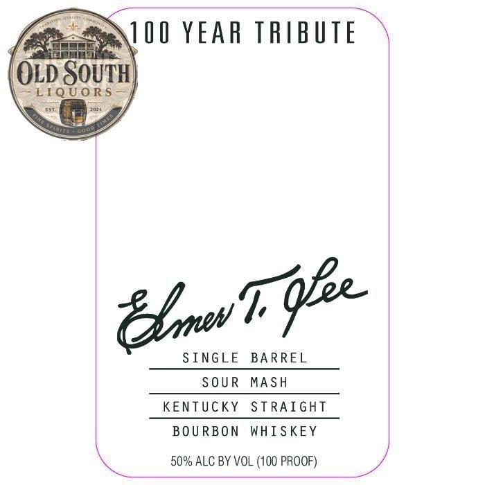 Elmer T. Lee 100 Year Tribute Bourbon – 50% ABV (100 Proof)