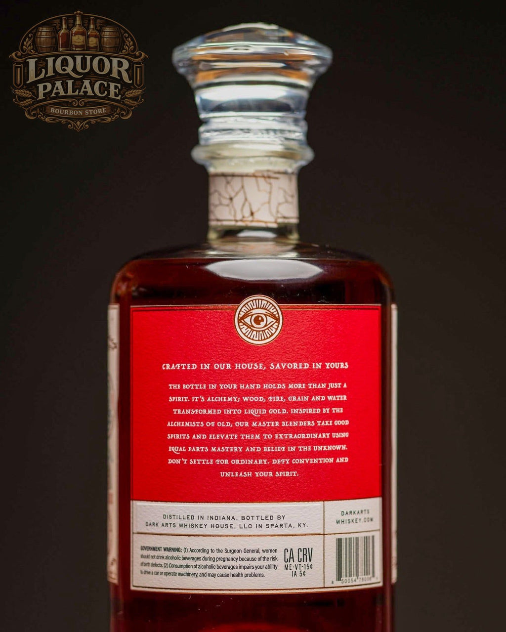 Dark Arts Whiskey House – 52.5% ABV (105 Proof)