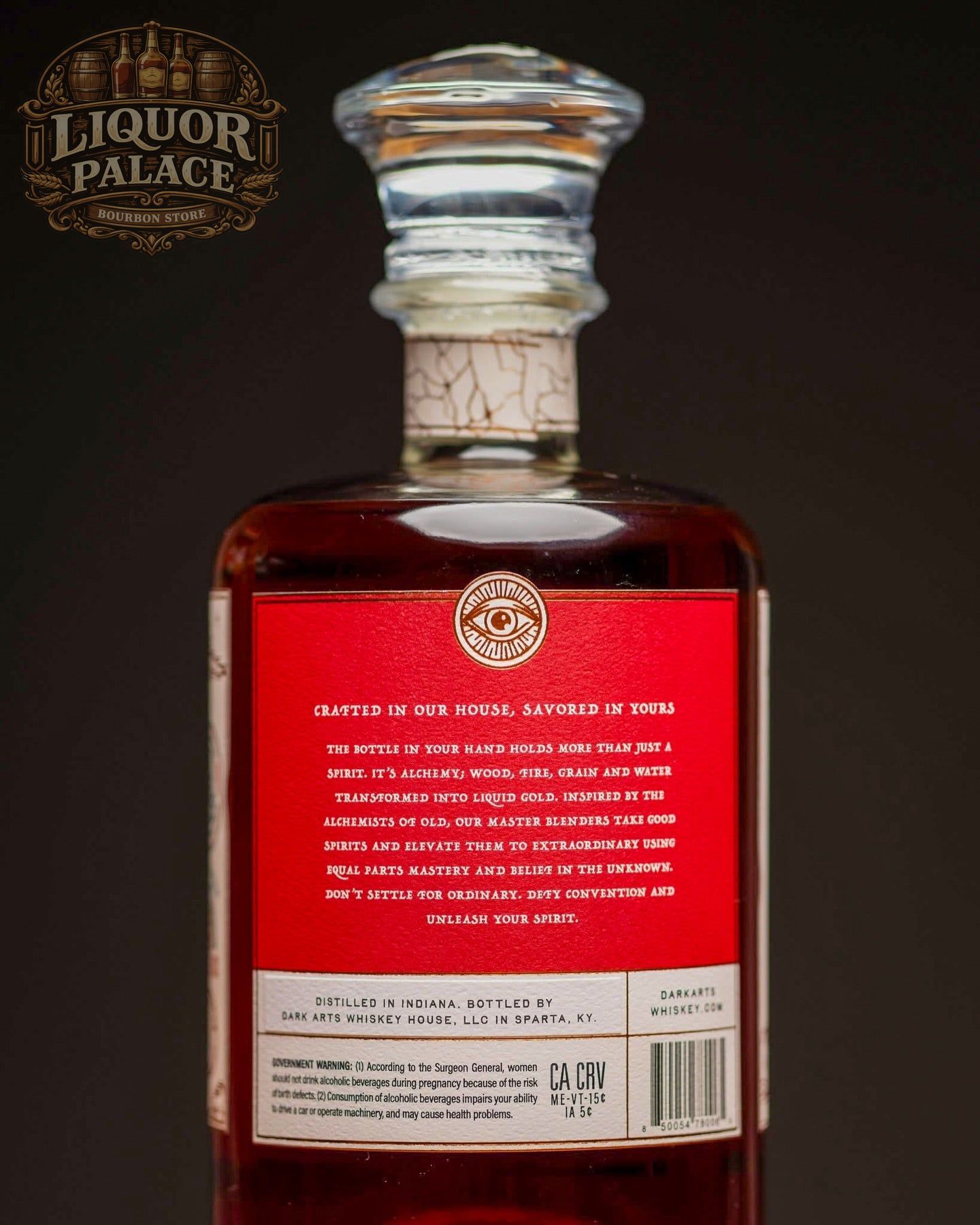 Dark Arts Whiskey House – 52.5% ABV (105 Proof)