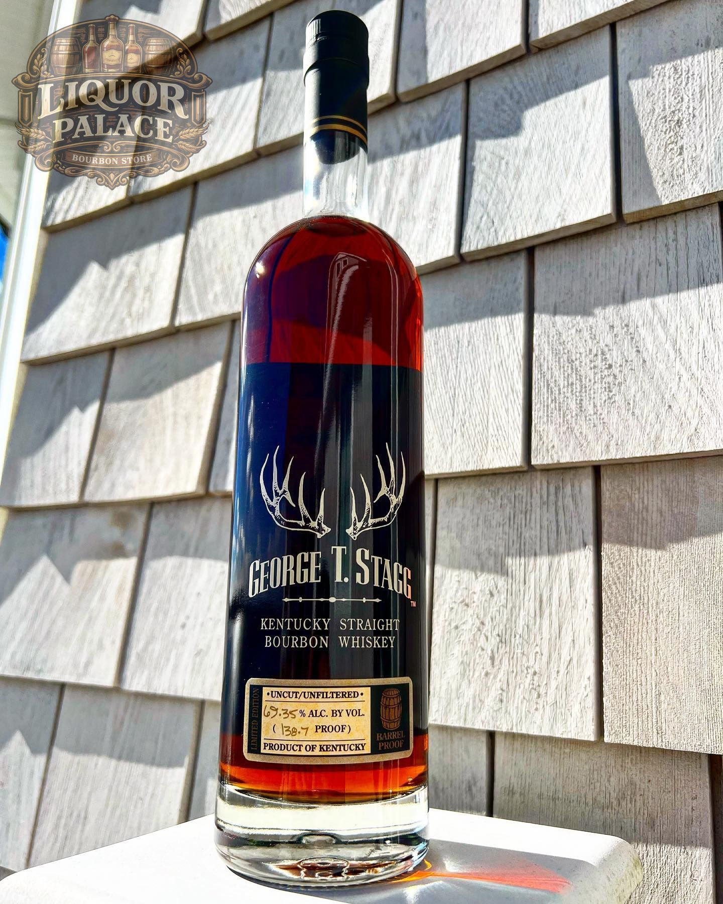 George T. Stagg Bourbon – 68.9% ABV (137.8 Proof)