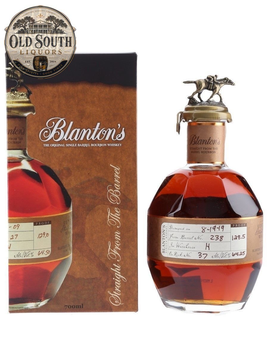 Blanton’s Straight From The Barrel - 64% ABV (128 Proof)