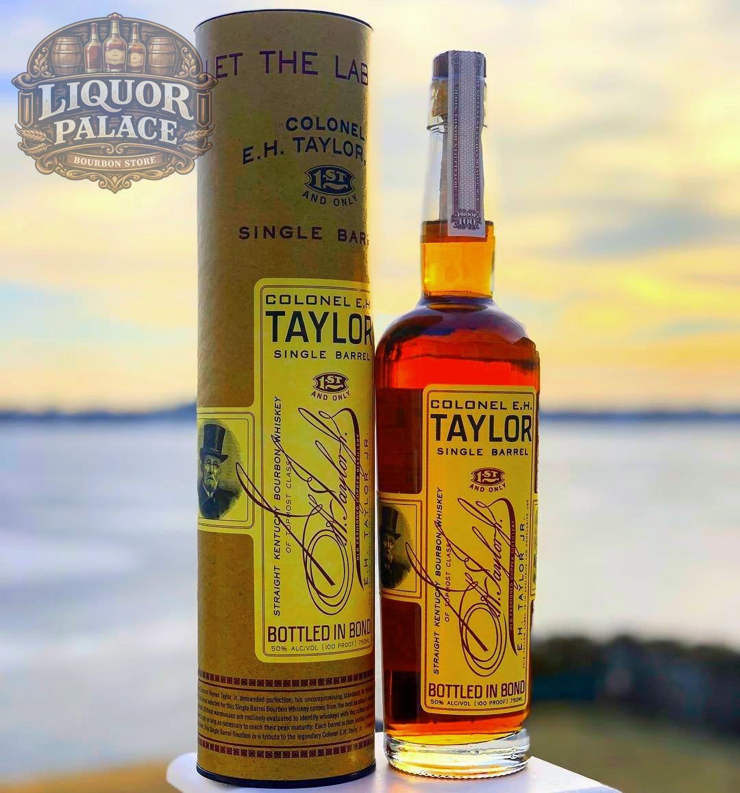 E.H. Taylor Single Barrel Bourbon – 50% ABV (100 Proof)