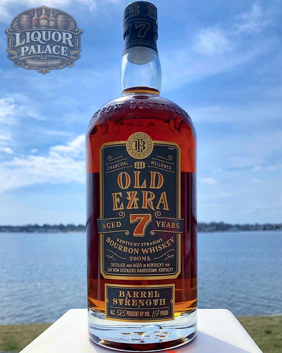 Old Ezra Bourbon – Aged 7 Years – 58.5% ABV (117 Proof)