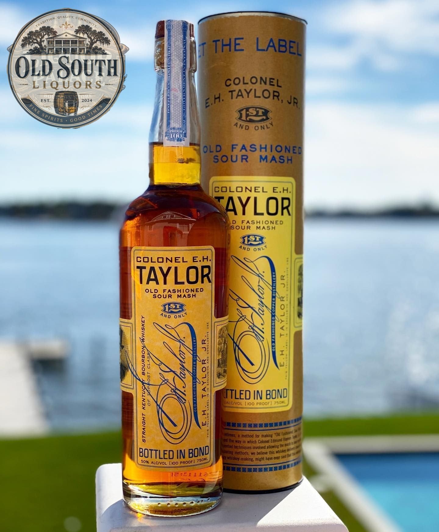 E.H. Taylor Old-Fashioned Sour Mash Bourbon – 50% ABV (100 Proof)