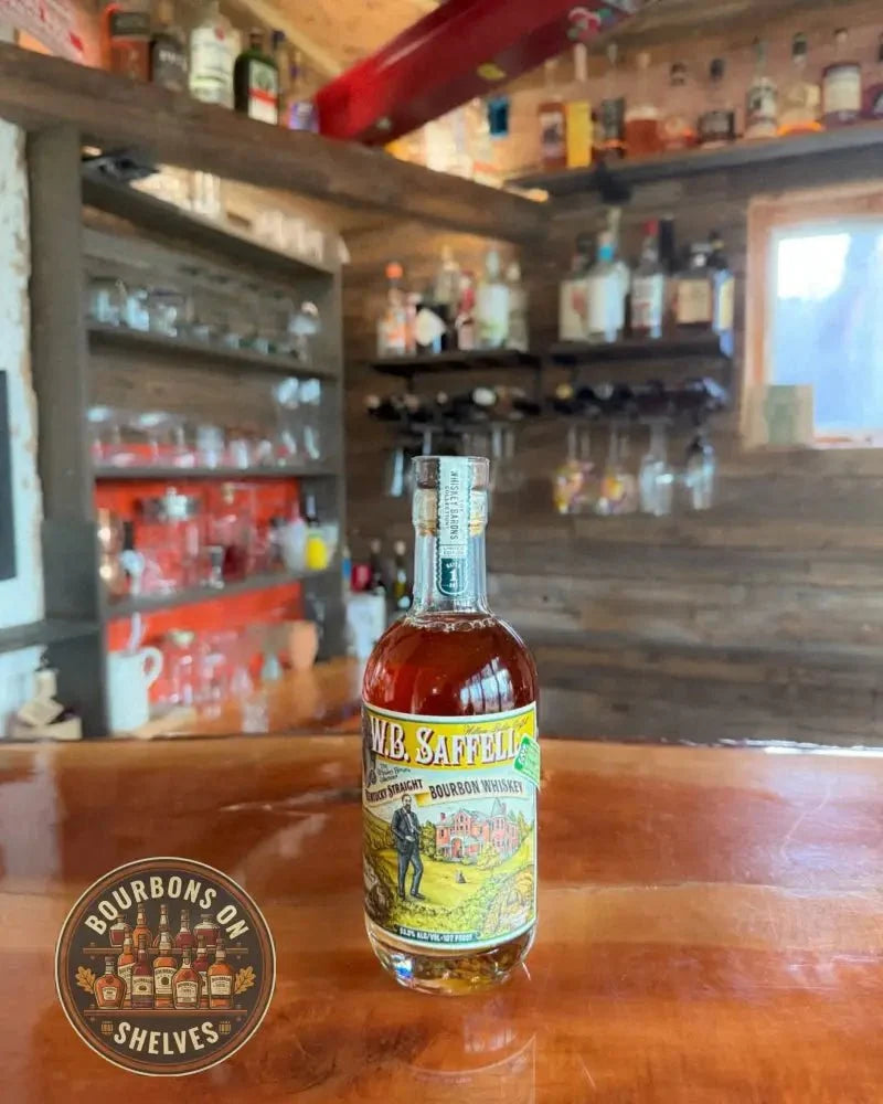 The W.B. Saffell Kentucky Straight Bourbon Whiskey (Batch 1) - 107 proof (53.5% ABV) - Bourbons On Shelves
